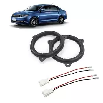 6,5-дюймовый автомобильный держатель адаптера шайбы автомобильного стерео адаптера и жгута проводов для Dacia