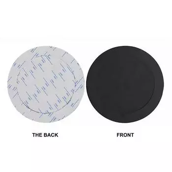 6,5-дюймовый автомобильный динамик, кольцо для басовой отделки двери, звукоизоляция, хлопок, аудиоколонки, изоляционное кольцо, звук, замена деталей салона