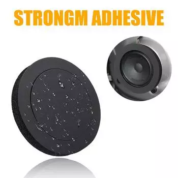 6,5-дюймовый звукоизоляционный хлопковый дюймовый автомобильный универсальный динамик кольцо универсальное изоляционное кольцо динамика звукоизоляционная хлопковая прокладка чёрный