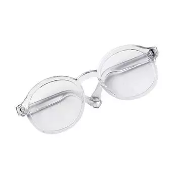 6,5 см милые пластиковые очки для 17 см Лабубу и кукол аксессуары игрушки рождественские подарки