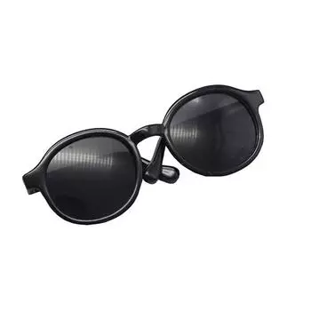 6,5 см милые пластиковые очки для 17 см Лабубу и кукол аксессуары игрушки рождественские подарки