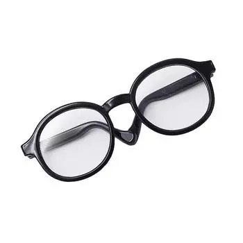 6,5 см милые пластиковые очки для 17 см Лабубу и кукол аксессуары игрушки рождественские подарки