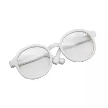 6,5 см милые пластиковые очки для 17 см Лабубу и кукол аксессуары игрушки рождественские подарки