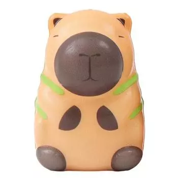 6,5 см симпатичная модель Capibala с медленным отскоком для декомпрессии, игрушки для украшения офисного стола, украшения, подарки для снятия стресса, креативные игрушки