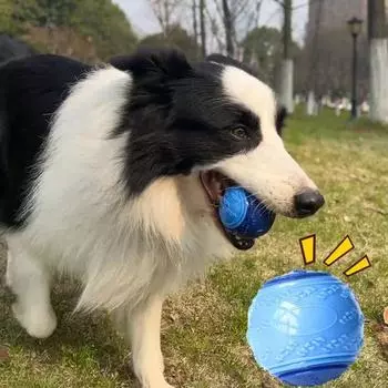 6,5 см игрушка-мяч для собак, интерактивный мяч для жевания, устойчивый к укусам, игрушка для дрессировки щенков, звуковая игрушка для чистки зубов, товары для животных Normal