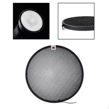 6,69 дюйма/17 см стандартный отражатель-диффузор, абажур с сотовой сеткой, осветительный инструмент для студии 50 Degree