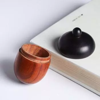 6,6*4,5 см чехол для таблеток из цельного дерева держатель для бутылок деревянный спасательный контейнер подвеска