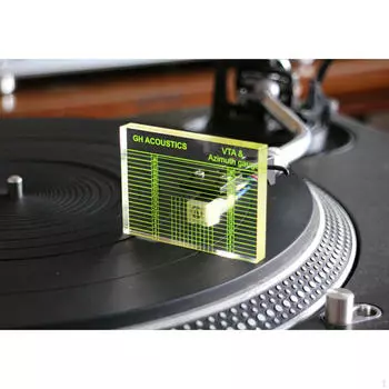 6,6x4,8x0,75 см акриловый кристалл проигрывателя тонарм VTA баланс проигрывателя картридж азимутальная линейка