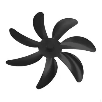 6.77 Вентилятор для камина Листовая дровяная печь Аксессуары для дровяной печи 7 17.2cm синий