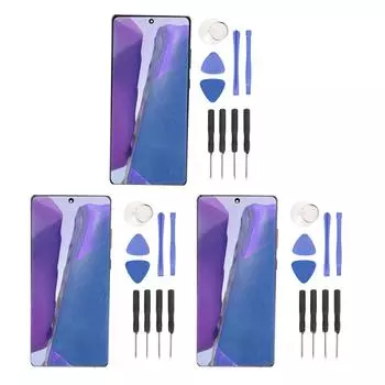 6,7-дюймовый экран для замены Galaxy Note 20 5G Note 20 4G Поддержка сканера отпечатков пальцев Дисплей Digitizer T Red