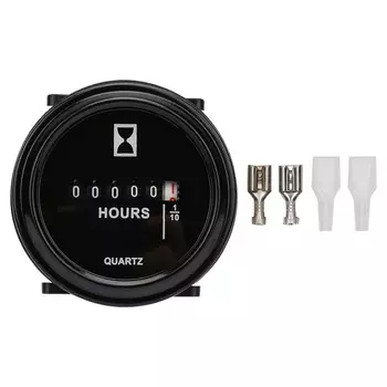 6-80 В переменного тока/ 99999,9 часов кварцевый счетчик моточасов для подсчета времени двигателя-генератора