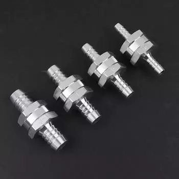 6/8/10/12 мм алюминиевый сплав бензин дизель вода топливопровод односторонний для Peugeot Renault топливный обратный клапан 10MM