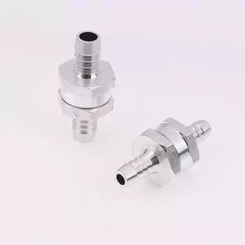 6/8/10/12 мм алюминиевый сплав бензин дизель вода топливопровод односторонний для Peugeot Renault топливный обратный клапан 10MM