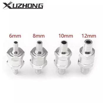 6/8/10/12 мм односторонний топливный обратный клапан бензин дизель алюминиевый сплав для карбюратора топливные системы низкого давления FP-1048A