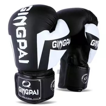 6/8/10/12 унций Детские женские/мужские боксерские перчатки Sanda Sparring Muay Thai MMA Каратэ Punch Training Mitts Kickboxing Boxe De Luva DEO 6oz