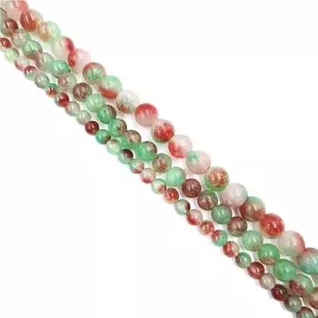 6/8/10 мм плавающий цветок нефритовый камень бусины для изготовления ювелирных изделий DIY браслеты ожерелья свободные бусины-разделители бусины из натурального камня ювелирные аксессуары 6mm темно-синий