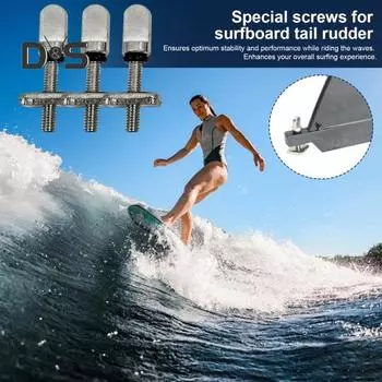 6/8/10 шт. винты для плавников для доски для серфинга, винты для плавников из нержавеющей стали SUP для серфинга, винты для длинных досок, весла, надувные доски 10 pcs