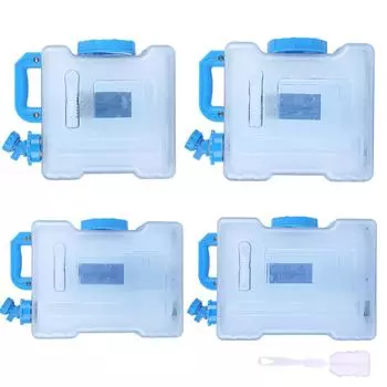 6/8/13/18 л контейнер для воды портативный походный контейнер для хранения воды с краном большой емкости для кемпинга приготовления пищи пикника походов 6L