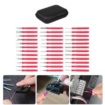 6/8/18/30/36 шт. ключ для снятия клемм, съемник клеммных штифтов, съемник для ремонта, инструмент для снятия ключей для автомобиля