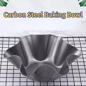 6/8-дюймовая миска для выпечки в форме цветка с антипригарным покрытием, салатница, смешанная форма для выпечки тортильи, противень, кухонные принадлежности