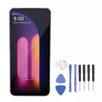 6,8-дюймовый экран, замена сенсорного экрана, сборка, замена деталей с рамкой серебряный