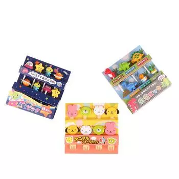 6/8 шт. Вилки для фруктов Мультяшные животные Закуски Десерты Торты Декор Животные Еда Выбор