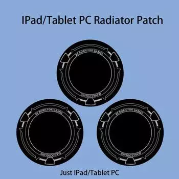 6/9 см телефон кольцо игра радиатор металлическая пластина лист наклейка для Magsafe для IPhone 14 15 телефон IPad планшет ПК аксессуары