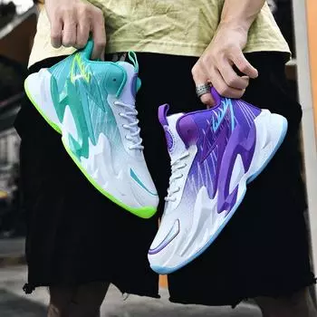 6 баскетбольные кроссовки для мальчиков 8 летние 9 высокие 12 спортивная обувь 15-летние подростковые 9 тренировочные спортивные кроссовки реального боевого синего цвета 35