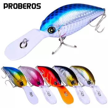 6-цветная приманка Rock Bait длиной 10,5 см, 15 г, с крючком для олимпийской золотой рыбки