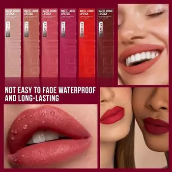 6 цветов, антипригарная чашка, глазурь для губ, спрей, жидкий матовый стойкий цветной жидкий блеск для губ