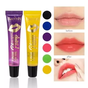 6 цветов фруктовой глазури для губ макияж стойкий увлажняющий натуральный блеск для губ Pearl Water Lip Glaze 01#