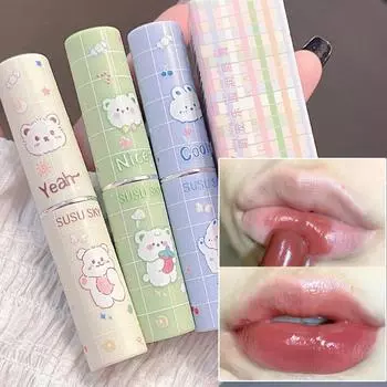 6 цветов губная помада, увлажняющий блеск для губ, водостойкая, долговечная, не прилипающая чашка, сексуальный оттенок для губ, женская косметика для макияжа губ