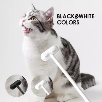 6 цветов интерактивный массажер для кошек щетка игрушки моющиеся щенки кошачий гребень для удаления плавающий инструмент для ухода за шерстью аксессуары для кошек питомец белый