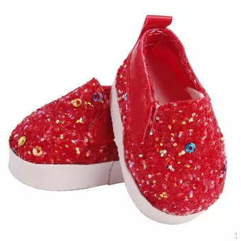 6 цветов, модная кукольная обувь, игрушки, красный
