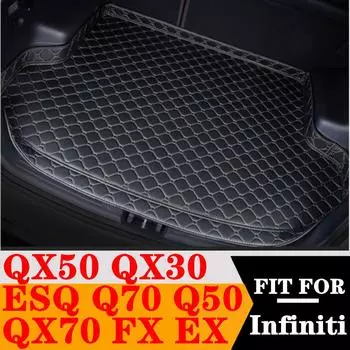 6 цветов, водонепроницаемый коврик для багажника автомобиля, коврик для багажника, коврик для багажника Infiniti QX50 QX30 QX70 Q70 Q50 ESQ FX EX All