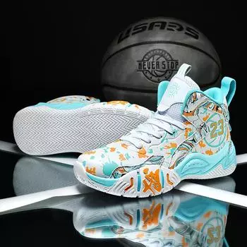 6 Дети, ученики начальной и средней школы 7 Баскетбольные кроссовки 8 Мальчики 9 Высокие спортивные туфли Кроссовки Cement actual combat для 15-летних подростков 35