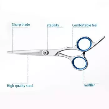 6 дюймов ножницы для домашних животных ножницы для стрижки животных груминг ножницы для собак из нержавеющей стали лапы уши глаза стрижка волос
