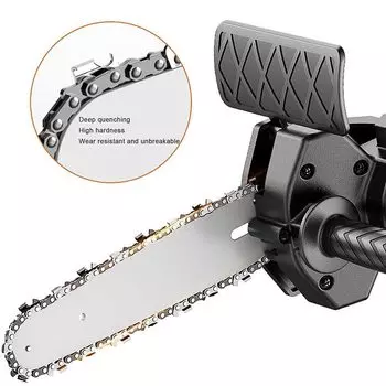 6-дюймовая электрическая дрель, модифицированная для электрической бензопилы, насадка для инструмента, аксессуар для электрической бензопилы, практичный инструмент для модификации, силовой инструмент для деревообработки