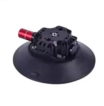 6-дюймовая алюминиевая автомобильная присоска с шаровой головкой 360, вакуумное крепление для камеры телефона для Gopro 12 11 9 8 7 6 5 Insta360 DSLR Action Camera