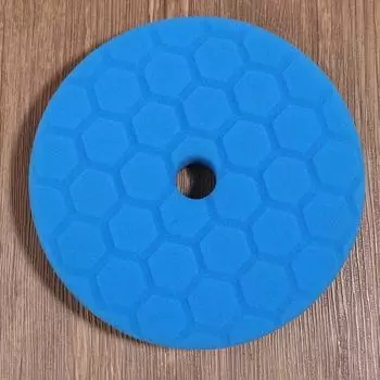 6-дюймовая автомобильная губка для полировки, самоклеящаяся полирующая вощеная губка для полировки колес для автомобильной полировки, дрель жёлтый