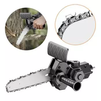 6-дюймовая бытовая электрическая дрель в электрическую пилу, преобразователь лесозаготовительной пилы, садовая пила, преобразовательная головка электрической цепной пилы