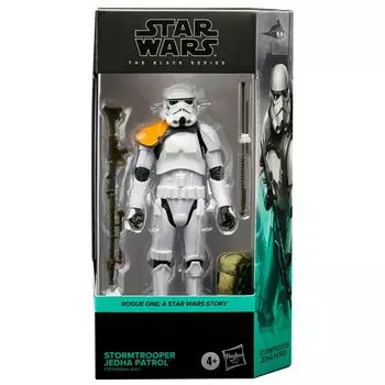 6-дюймовая фигурка Star Wars Black Series Jedha Patrol WARS 2022 THE BLACK SERIES 6-дюймовая фигурка ROGUE ONE STORMTROOPER JEDHA PATROL Movie