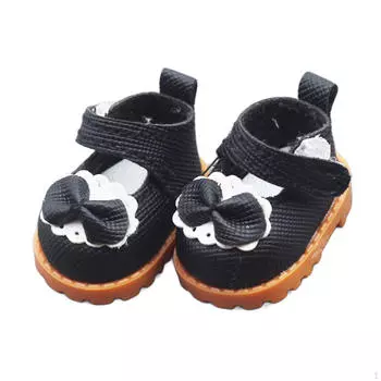 6-дюймовая кукольная обувь, аксессуары, завязанный дизайн, нарядные костюмы, самодельная игрушка для девочек коричневый