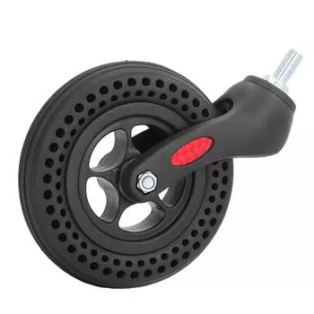 6-дюймовое сотовое колесо для инвалидной коляски, запасное резиновое противоскользящее колесо для помощи в ходьбе