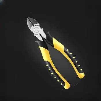 6-дюймовые плоскогубцы для проводов, острые плоскогубцы с большим отверстием, промышленные плоскогубцы для экономии труда, бытовые электрики 6inch pointed beak pliers