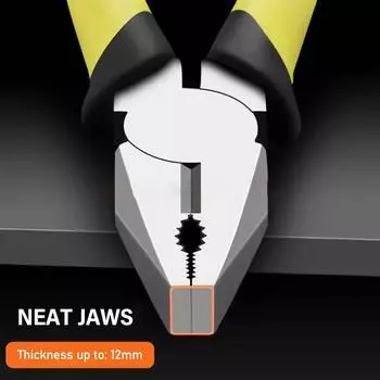 6-дюймовые плоскогубцы для проводов, острые плоскогубцы с большим отверстием, промышленные плоскогубцы для экономии труда, бытовые электрики