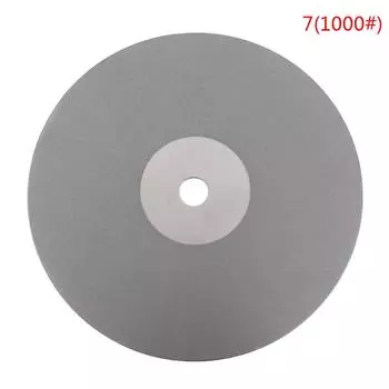 6-дюймовый 150-миллиметровый плоский шлифовальный круг для полировки ювелирных изделий с алмазным покрытием, 80–3000 # as the picture