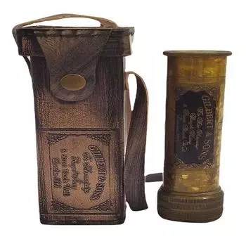 6-дюймовый латунный калейдоскоп Калейдоскоп ручной работы Gilbert & Sons Детский подарок на день рождения Рождественский подарок Дети играют в игрушки, рабочий калейдоскоп