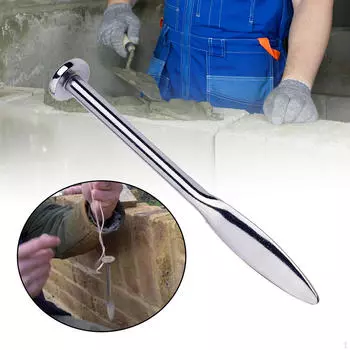 6-дюймовый линейный штифт, металлический штифт для слоев кирпича, инструменты для кладки ногтей для профессиональных начинающих, маркировка