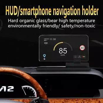 6-дюймовый универсальный H6 автомобильный HUD проекционный дисплей проектор для телефона навигация смартфон держатель GPS Hud для любого автомобиля проекционный дисплей